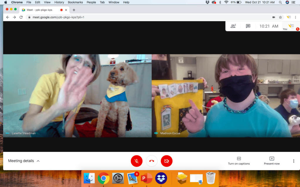 Lanette on a Virtual Visit